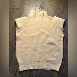 Beige Business Top